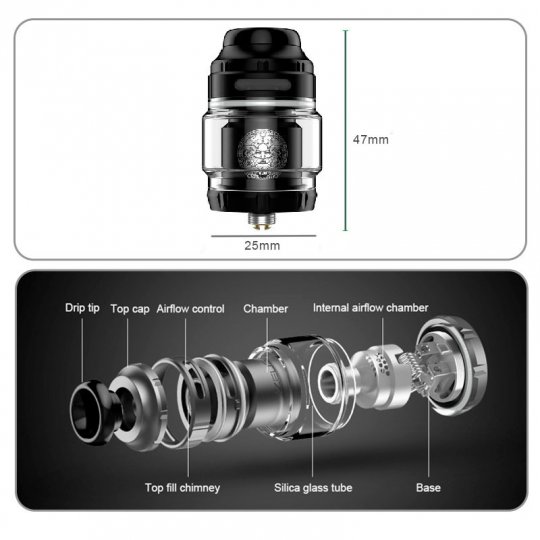 GEEKVAPE ZEUS X RTA 25 MM - 2 ML